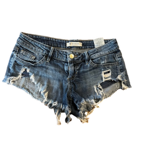Guess Distressed Jean Shorts